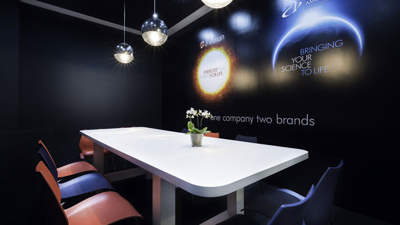 Private meeting room black