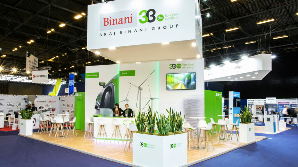 Stand Design 3B Fibreglass JEC 1292×727