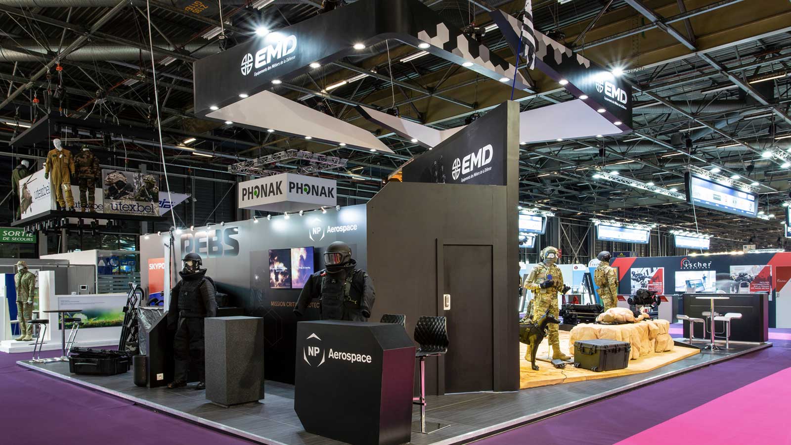 Stand-Design-EMD-Milipol-product-display