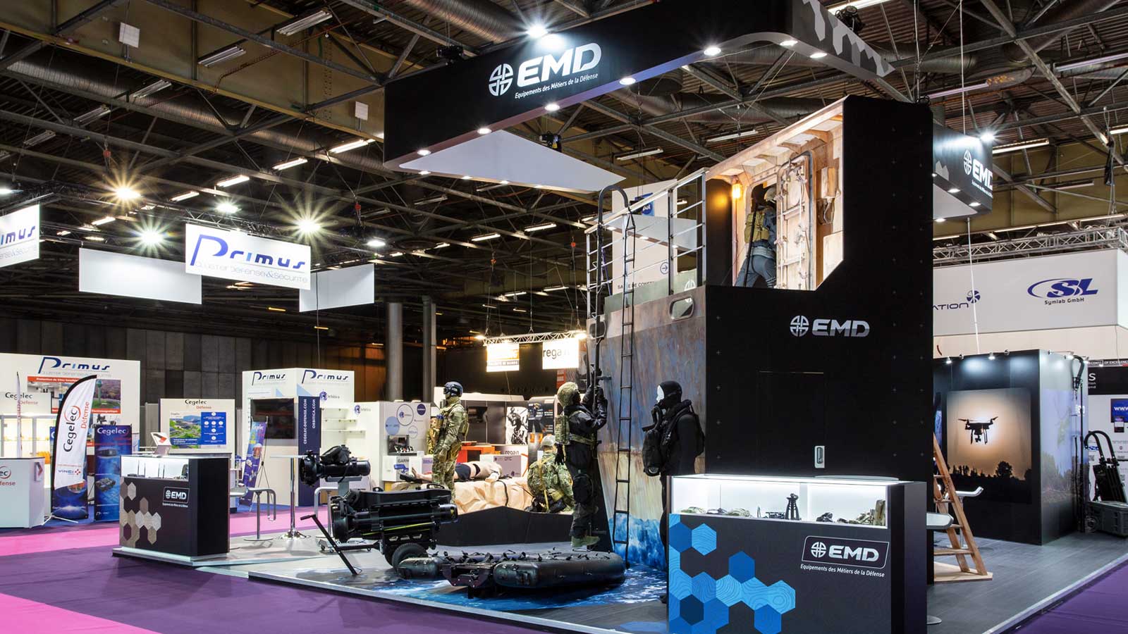 Stand-Design-EMD-Milipol-product-staging