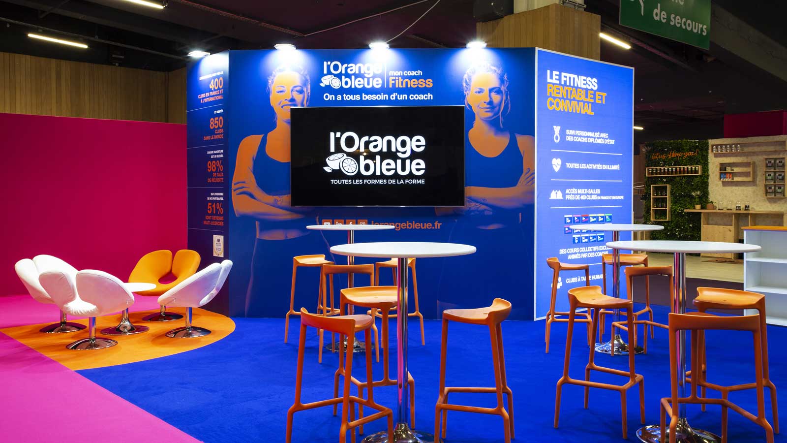 Stand-Design-LOrangeBleue-Franchise Expo-Discussion