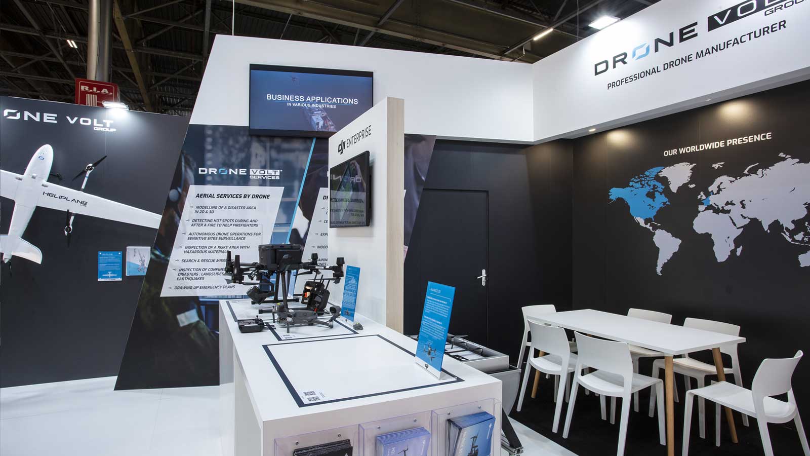 Stand-Design-DroneVolt-Eurosatory-Drones