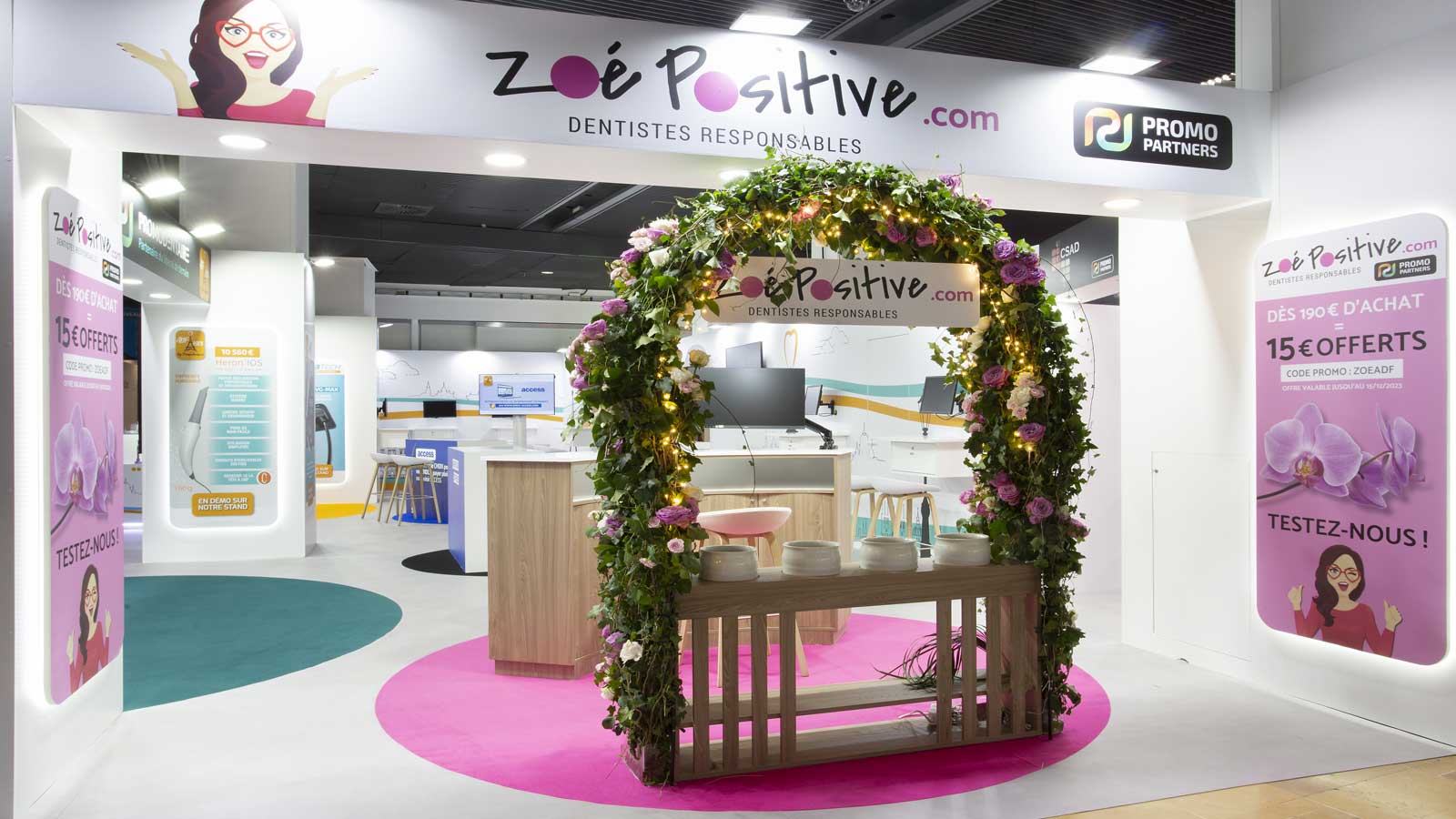 Stand-Design-Promodentaire-FlowerPower-ADF-2023