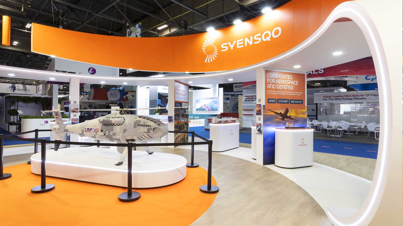 Stand-Design-Syensqo-JEC2024-3 Product displays