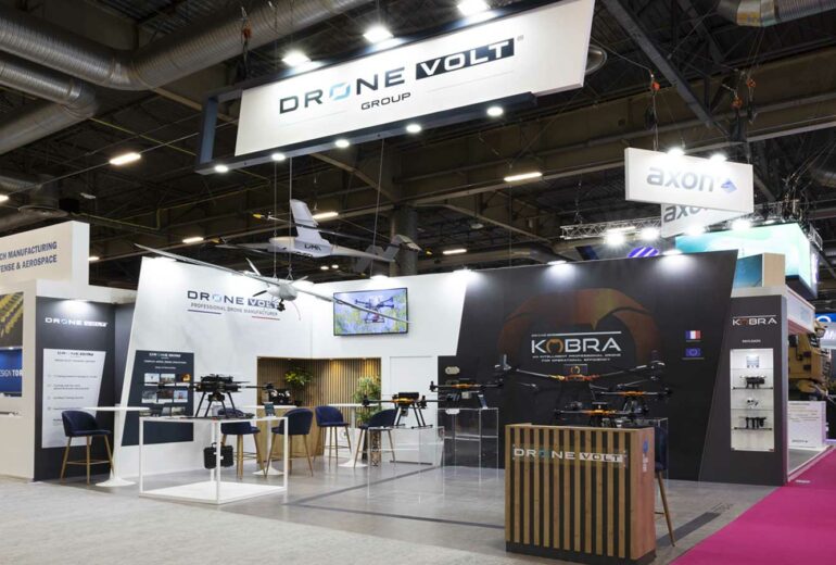 Stand-Design-Drone Volt-Eurosatory 2024