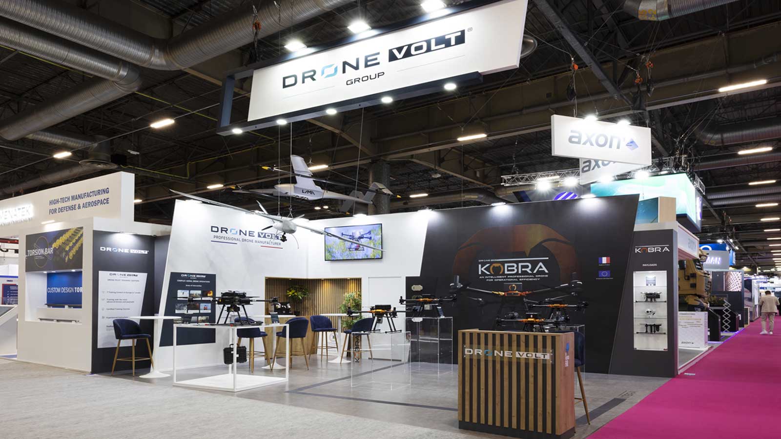 Stand-Design-Drone Volt-Eurosatory 2024