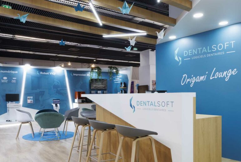 Stand-Design-DentalSoft-Journée Orthondontie 2024-Origami