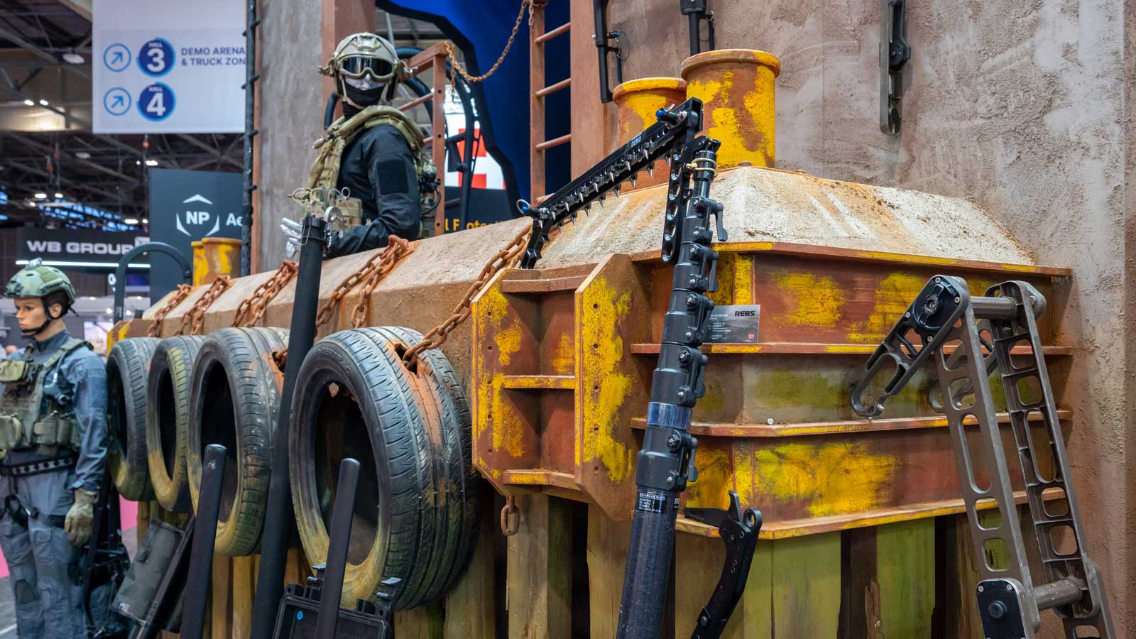 Stand-Design-EMD-Milipol-Decor realiste details