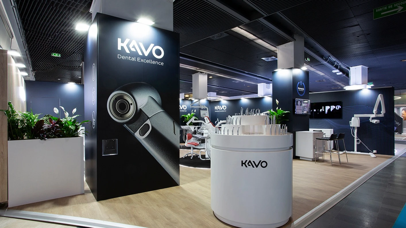 Photo du stand de la marque Kavo