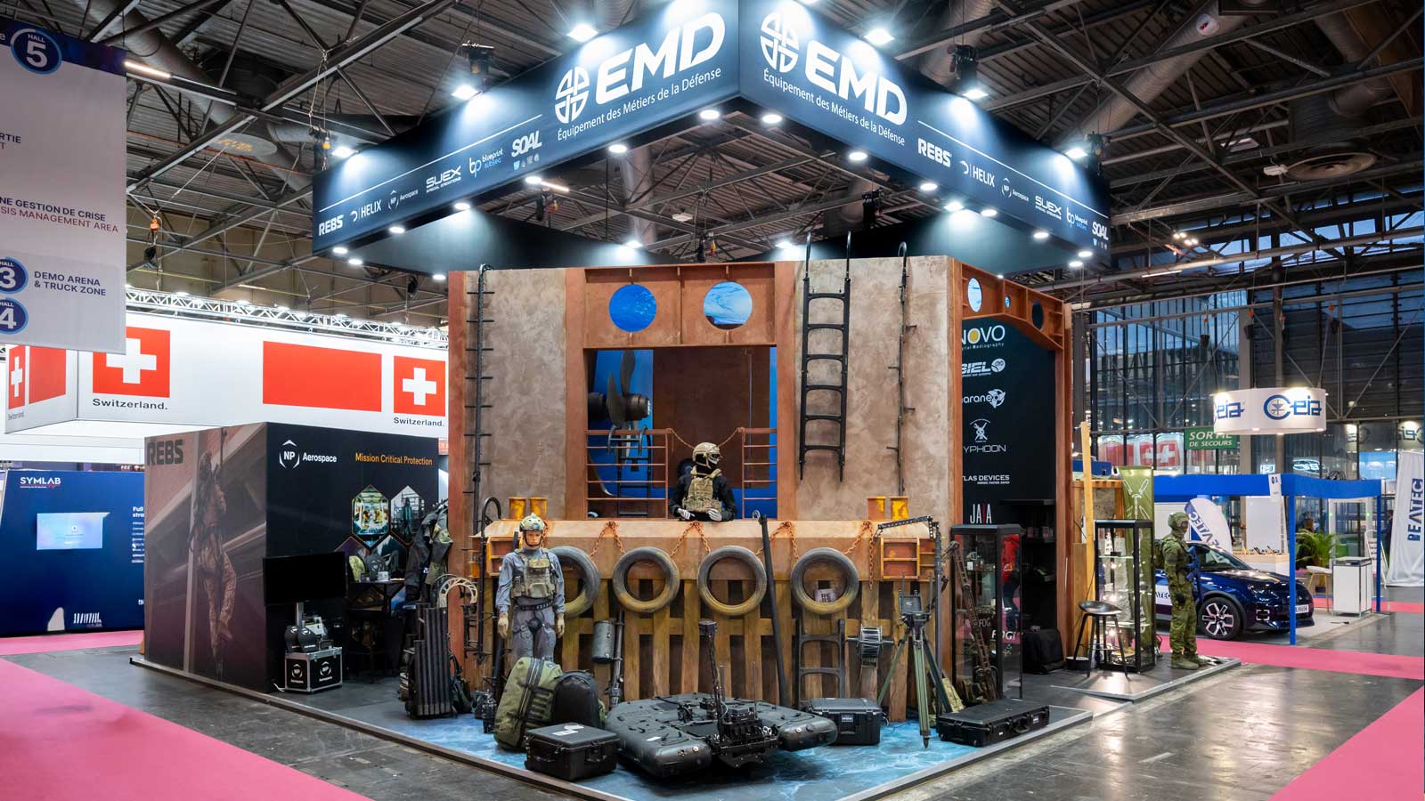 Stand-Design-EMD-Milipol-Defense