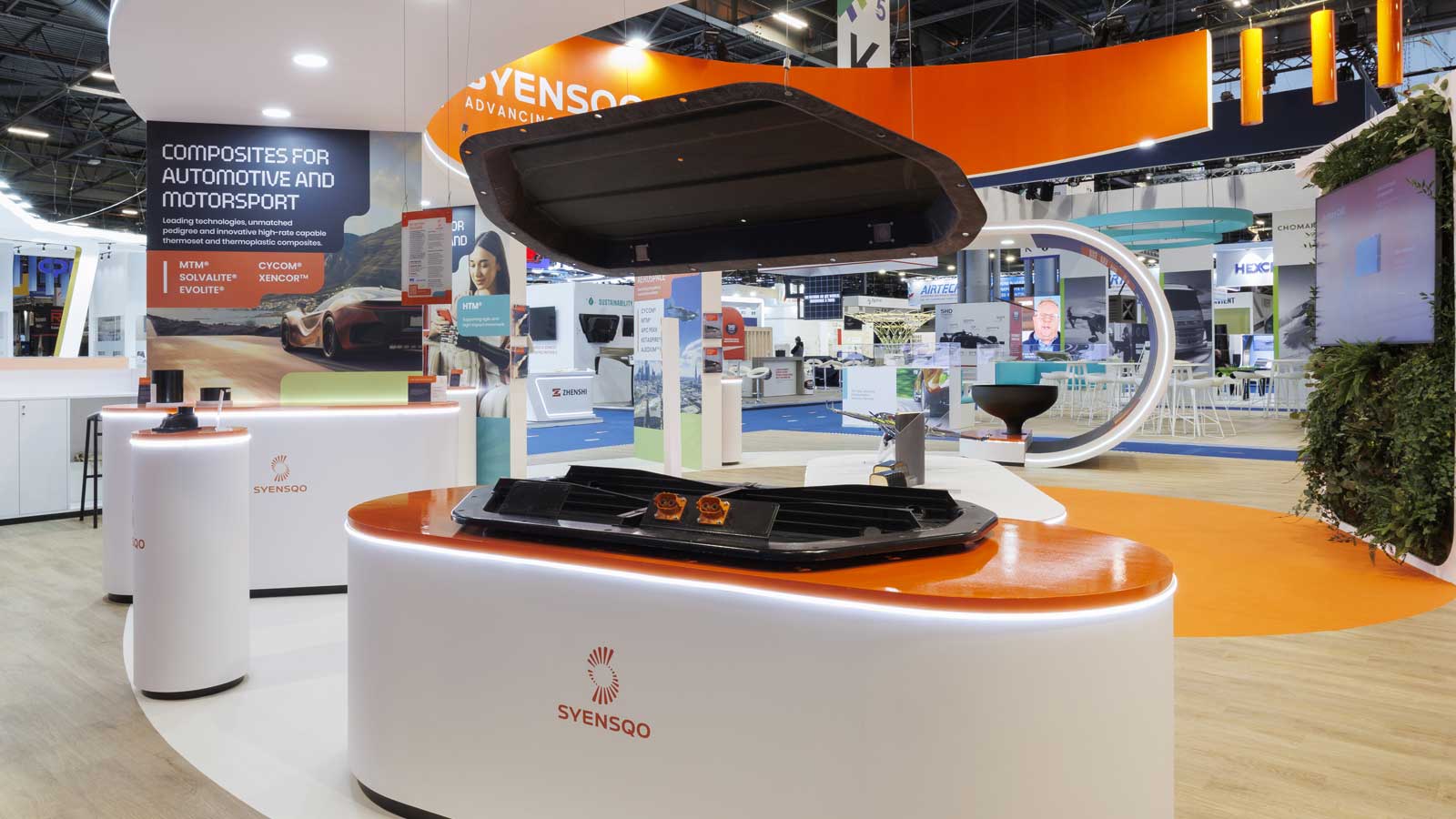 Stand-Design-Syensqo-JEC2025-Product-displays