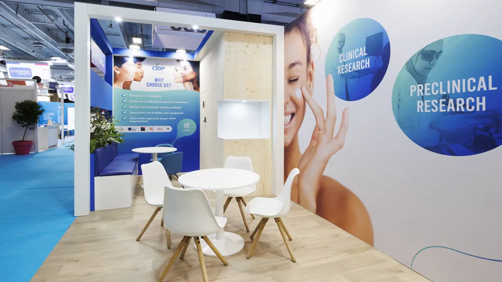 Stand Design CIDP InCosmetics Meeting