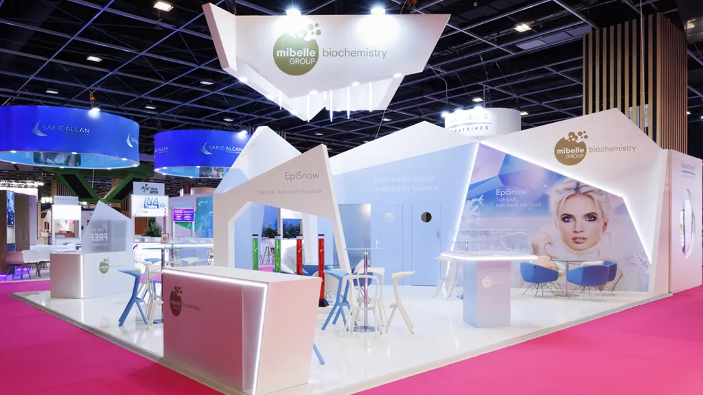 Stand Design Mibelle InCosmetics 2026