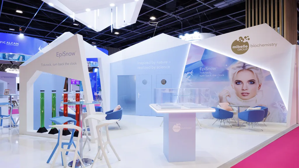 Stand Design Mibelle InCosmetics EyeCatcher