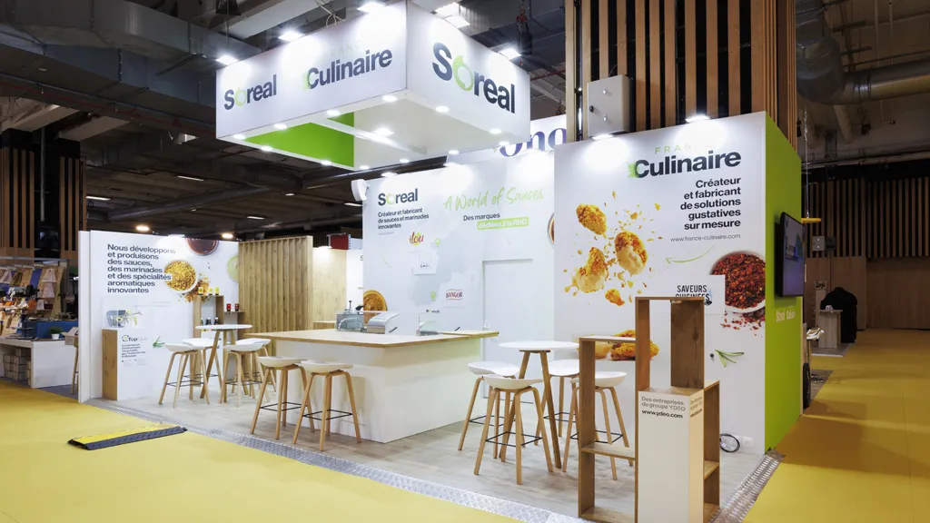 Stand Design Soreal Snack Show 2026 Food
