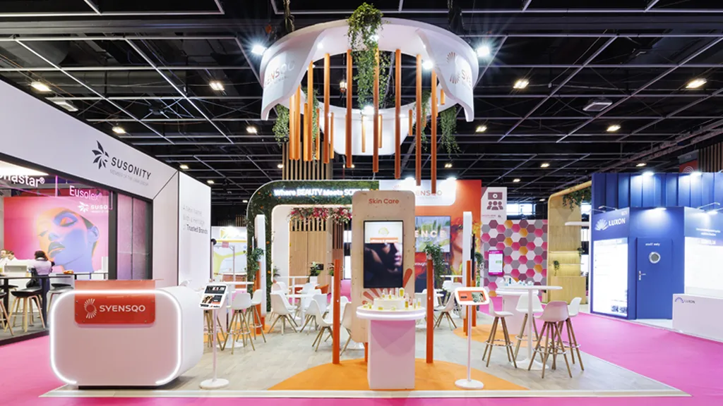 Stand Design Syensqo InCosmetics 2026