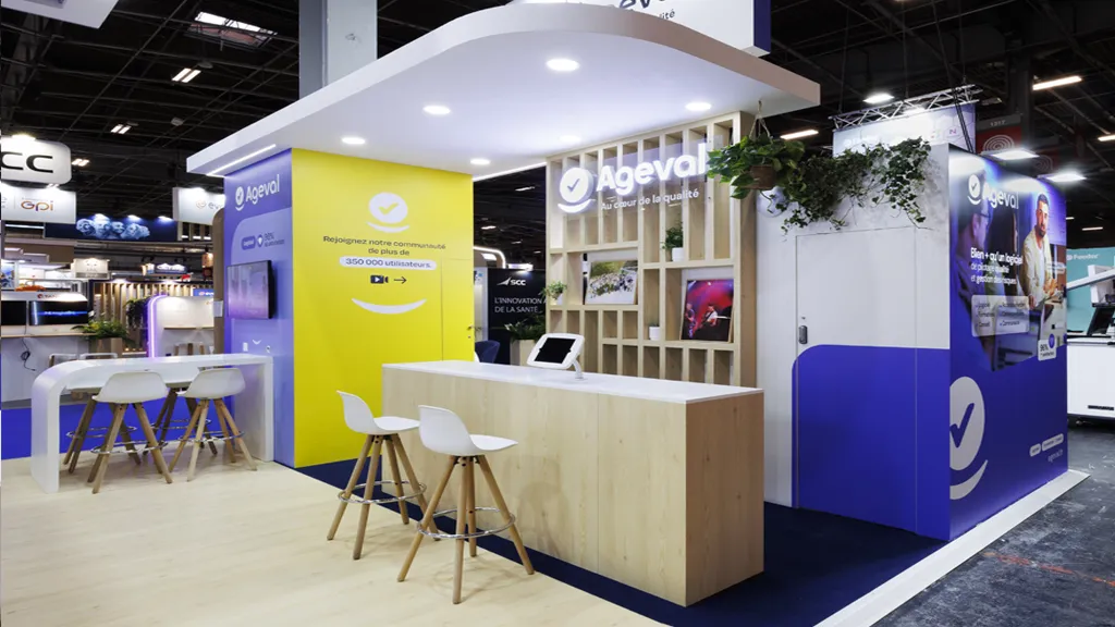 Stand Design Ageval Santexpo 26 Coffee corner