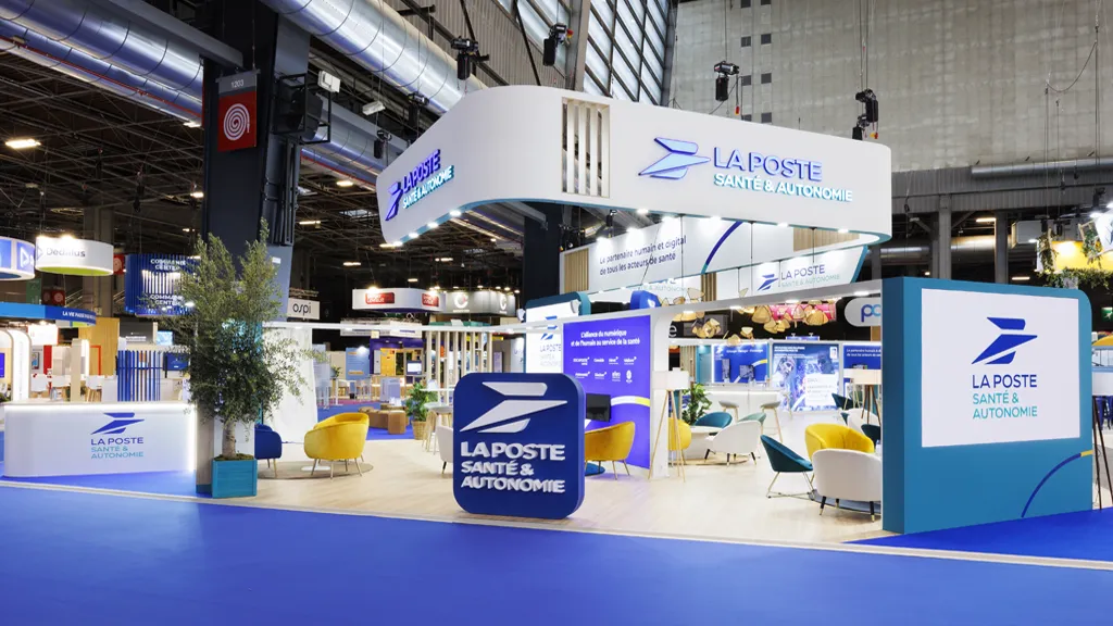 Stand Design LaPoste Santexpo 2026