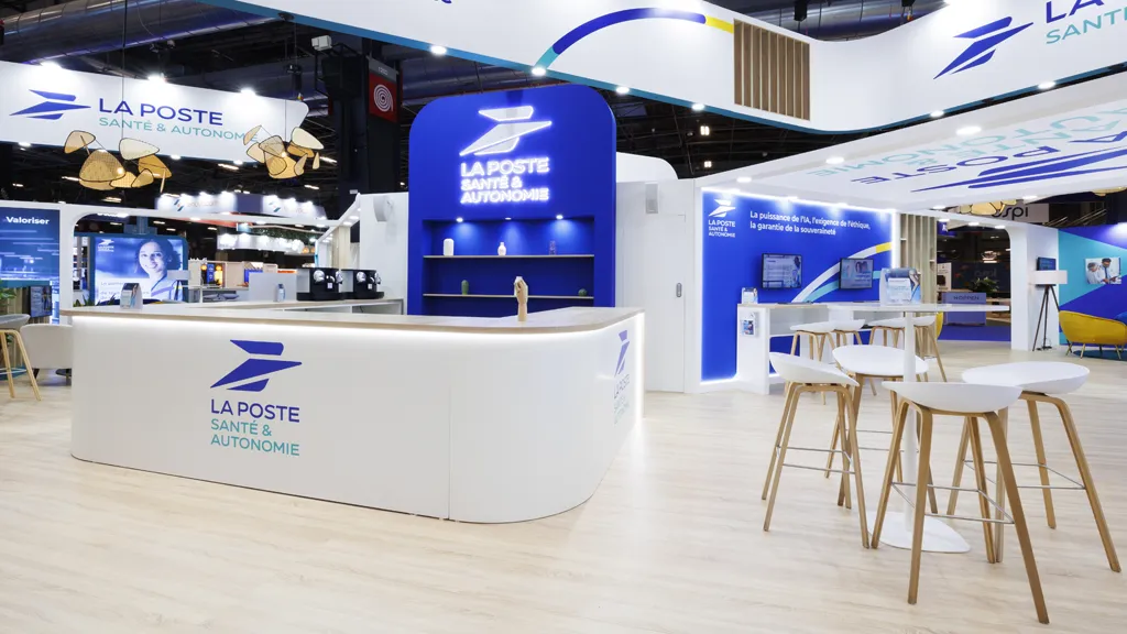Stand Design LaPoste Santexpo Bar
