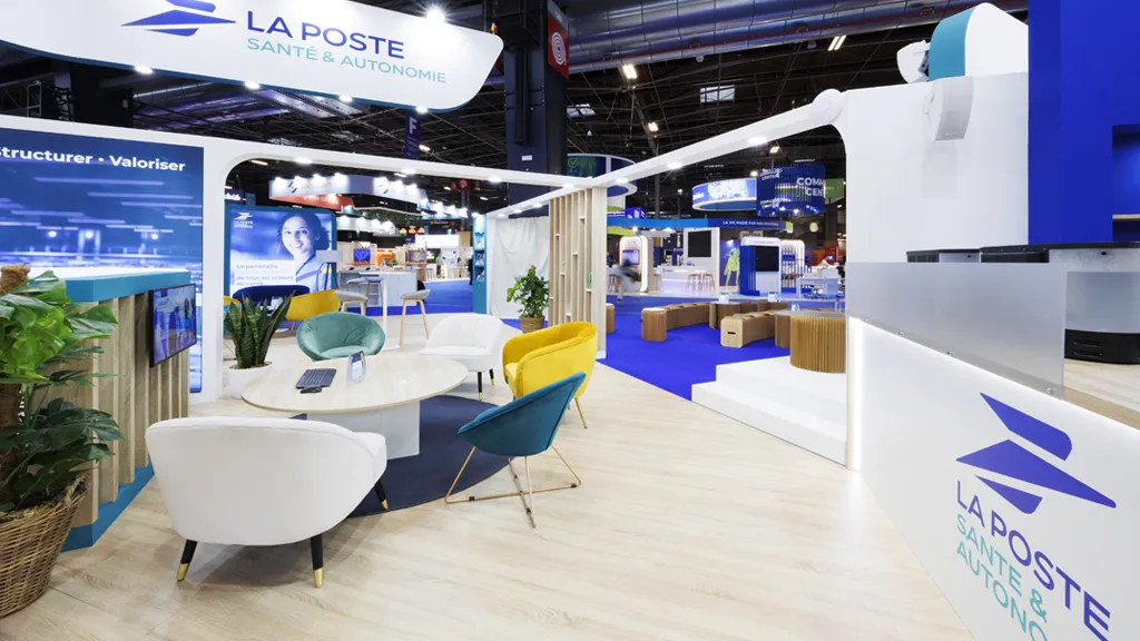 Stand Design LaPoste Santexpo Demonstrations