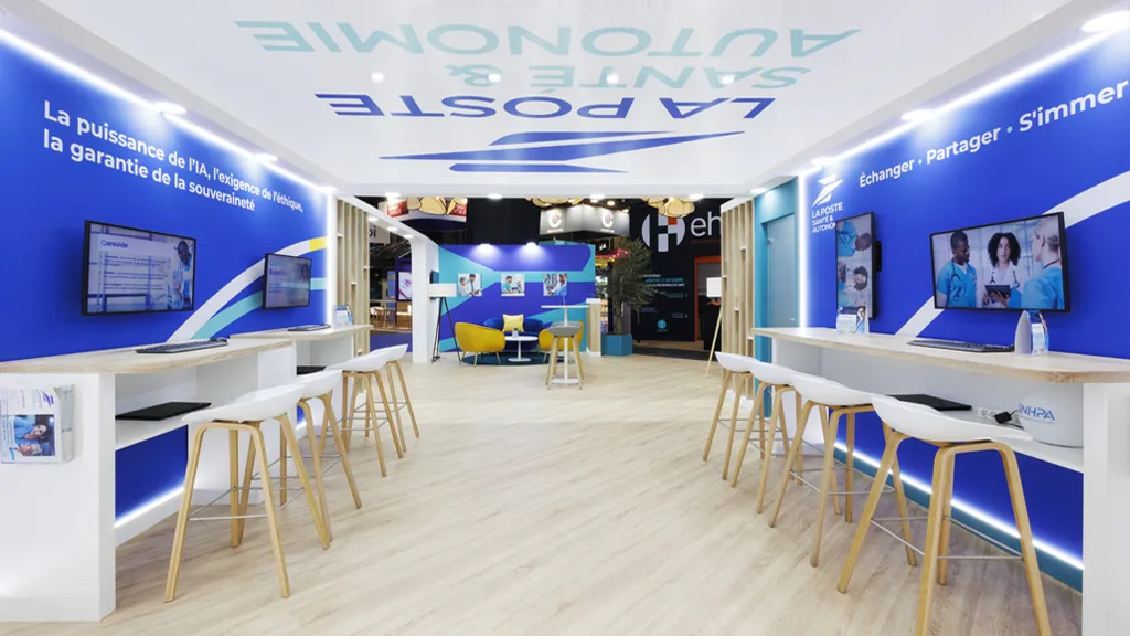 Stand Design LaPoste Santexpo Tunel