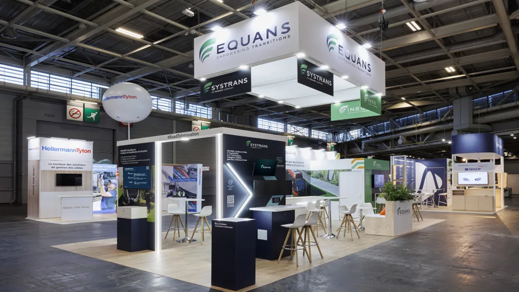 Stand design Equans Mobco 2026