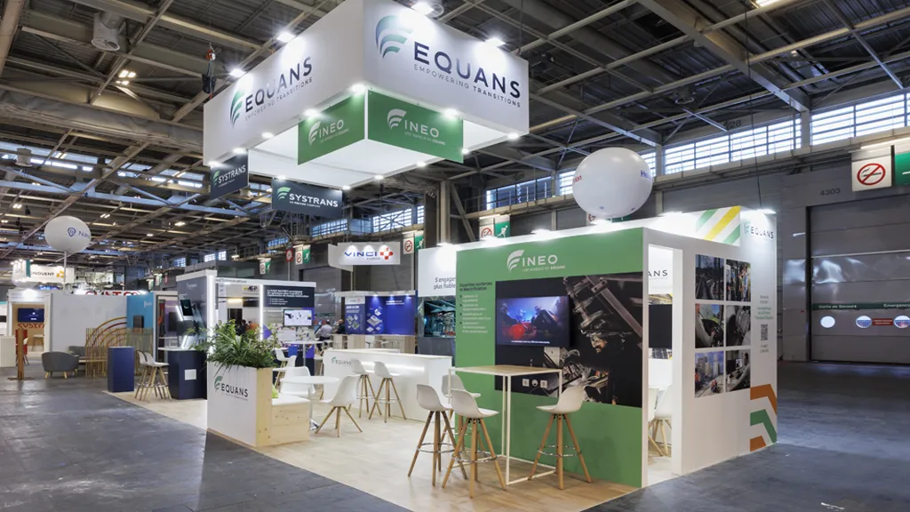 Stand design Equans Mobco Exhibition