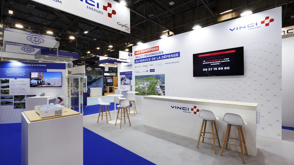 Stand design Vinci Eurosatory Bar