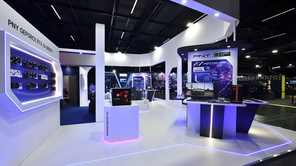 Stand Design PNY Gamescom Gaming