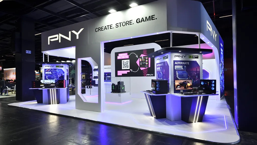 Stand Design PNY Gamescom Immersion