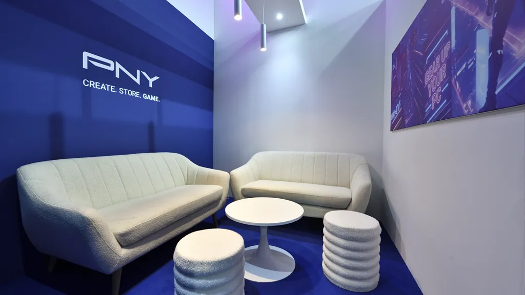 Stand Design PNY Gamescom Lounge